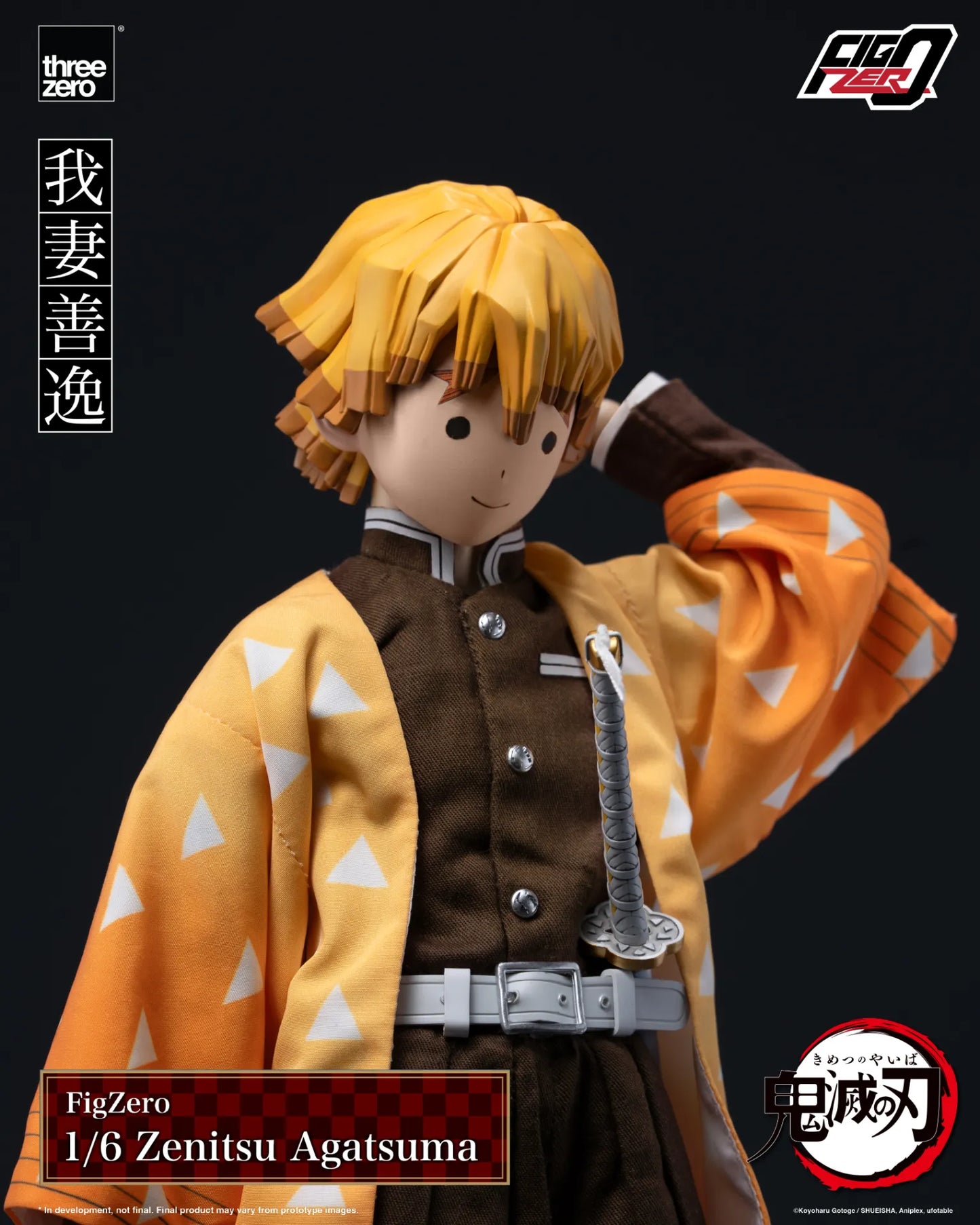 THREEZERO - Demon Slayer Zenitsu Agatsuma 1/6 Figure