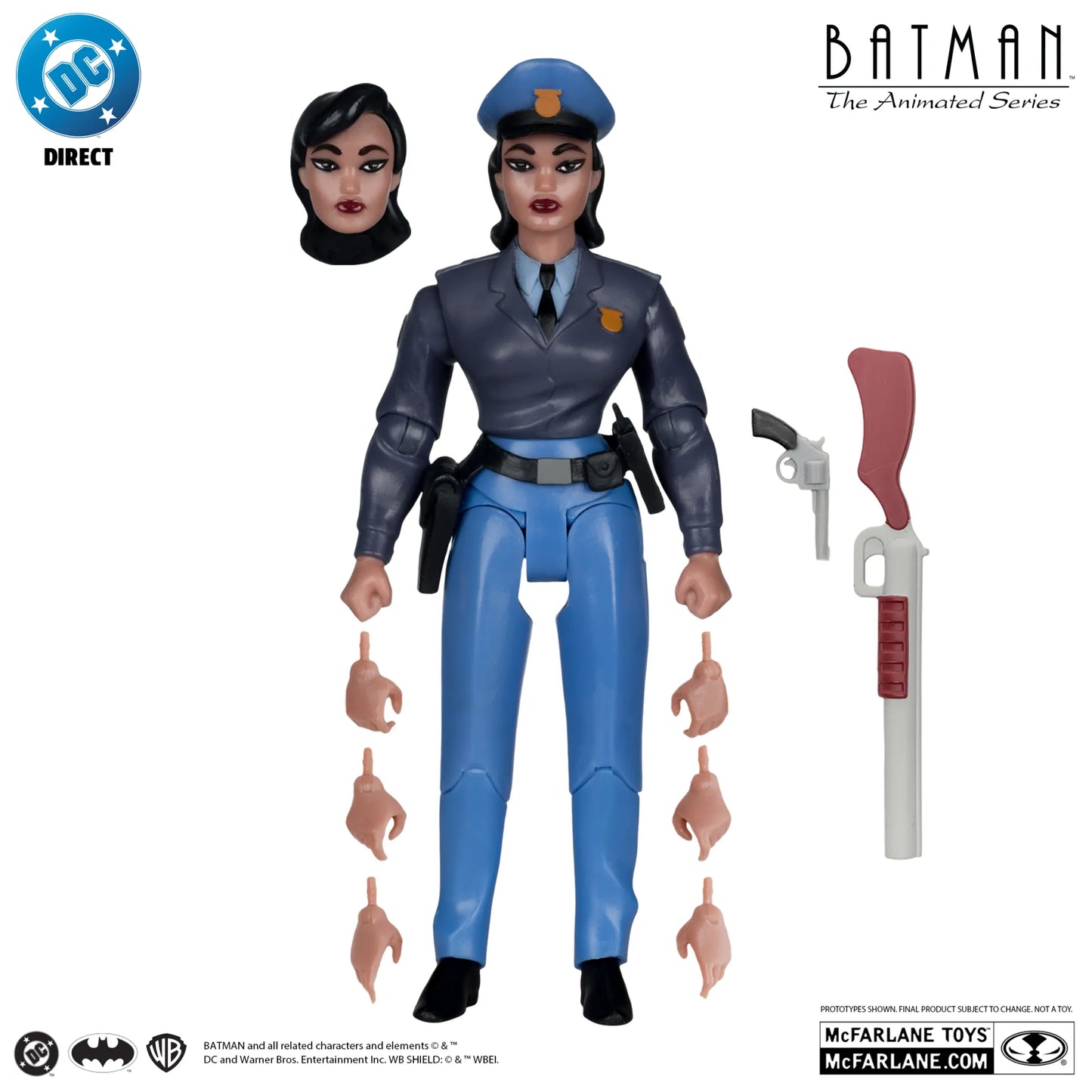 Mc FARLANE TOYS - Dc Direct Batman Animated Build-a-figure Wave 6 Action Figure Set