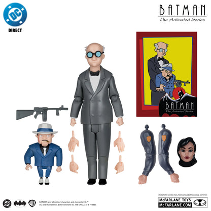 Mc FARLANE TOYS - Dc Direct Batman Animated Build-a-figure Wave 6 Action Figure Set
