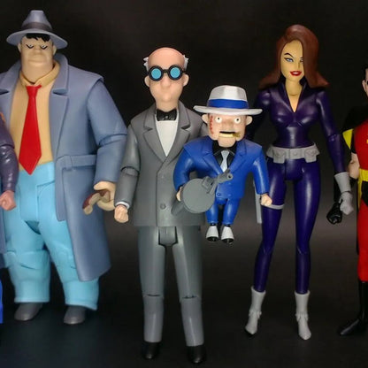 Mc FARLANE TOYS - Dc Direct Batman Animated Build-a-figure Wave 6 Action Figure Set