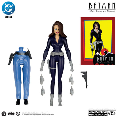 Mc FARLANE TOYS - Dc Direct Batman Animated Build-a-figure Wave 6 Action Figure Set