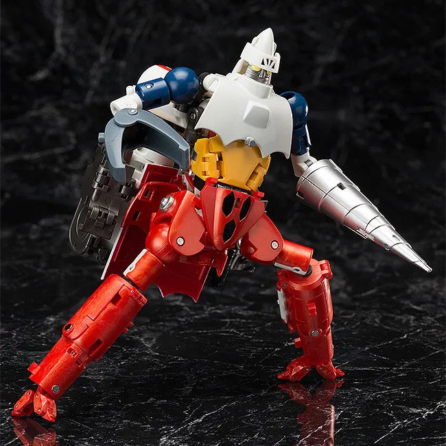 FREEING - Getter Robo Dynamic Change R Getter Robo Action Figure Set