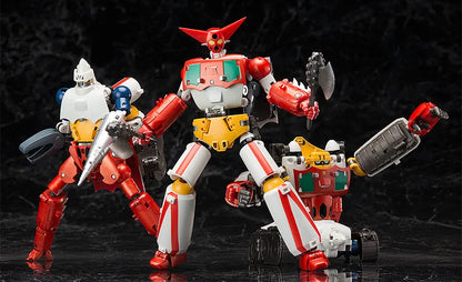 FREEING - Getter Robo Dynamic Change R Getter Robo Action Figure Set
