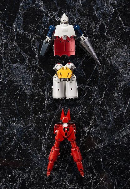 FREEING - Getter Robo Dynamic Change R Getter Robo Action Figure Set