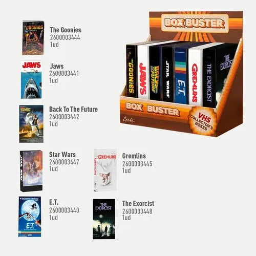 CEDRA' - Vhs Retro' Box Buster Gift Set Limited Edition