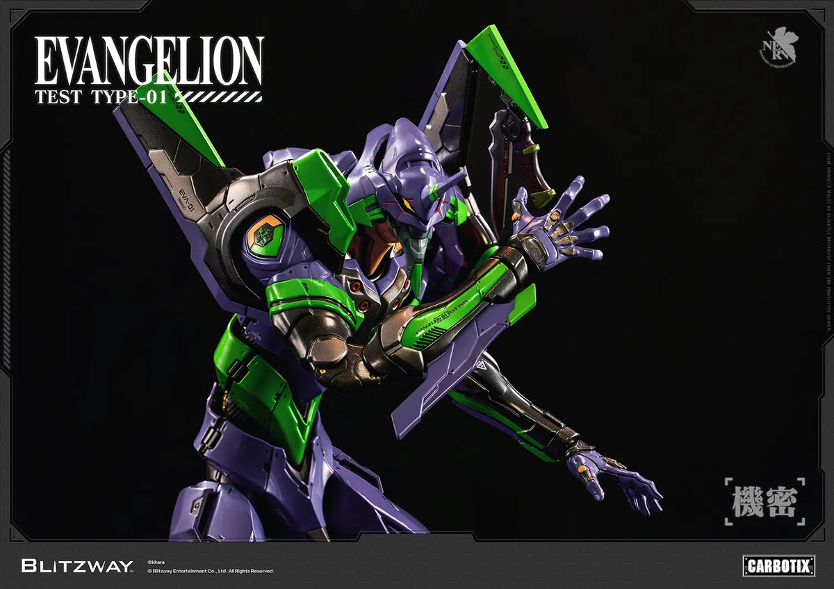 BLITZWAY - Evangelion Unit-01 Test Type Dx Ver. Carbotix Action Figure