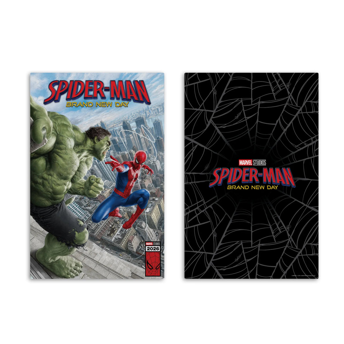 Mc FARLANE TOYS - Marvel Studios Coll 1:6 Wv1 Spider-man Brand New Day Savage Hulk Figure