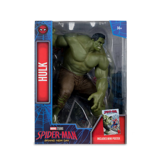 Mc FARLANE TOYS - Marvel Studios Coll 1:6 Wv1 Spider-man Brand New Day Savage Hulk Figure