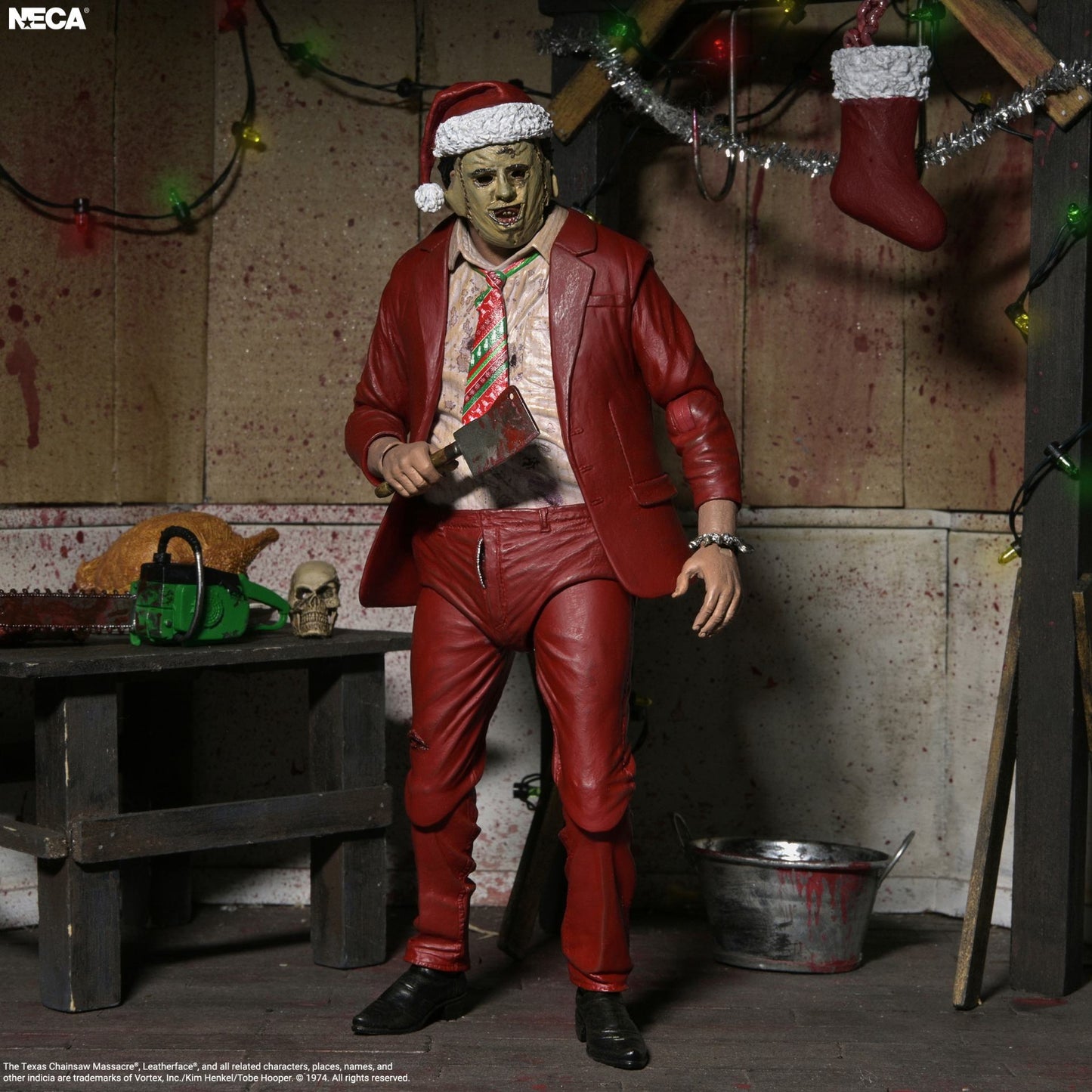 NECA - Texas Chainsaw Massacre Santa Leatherface Ultimate Action Figure