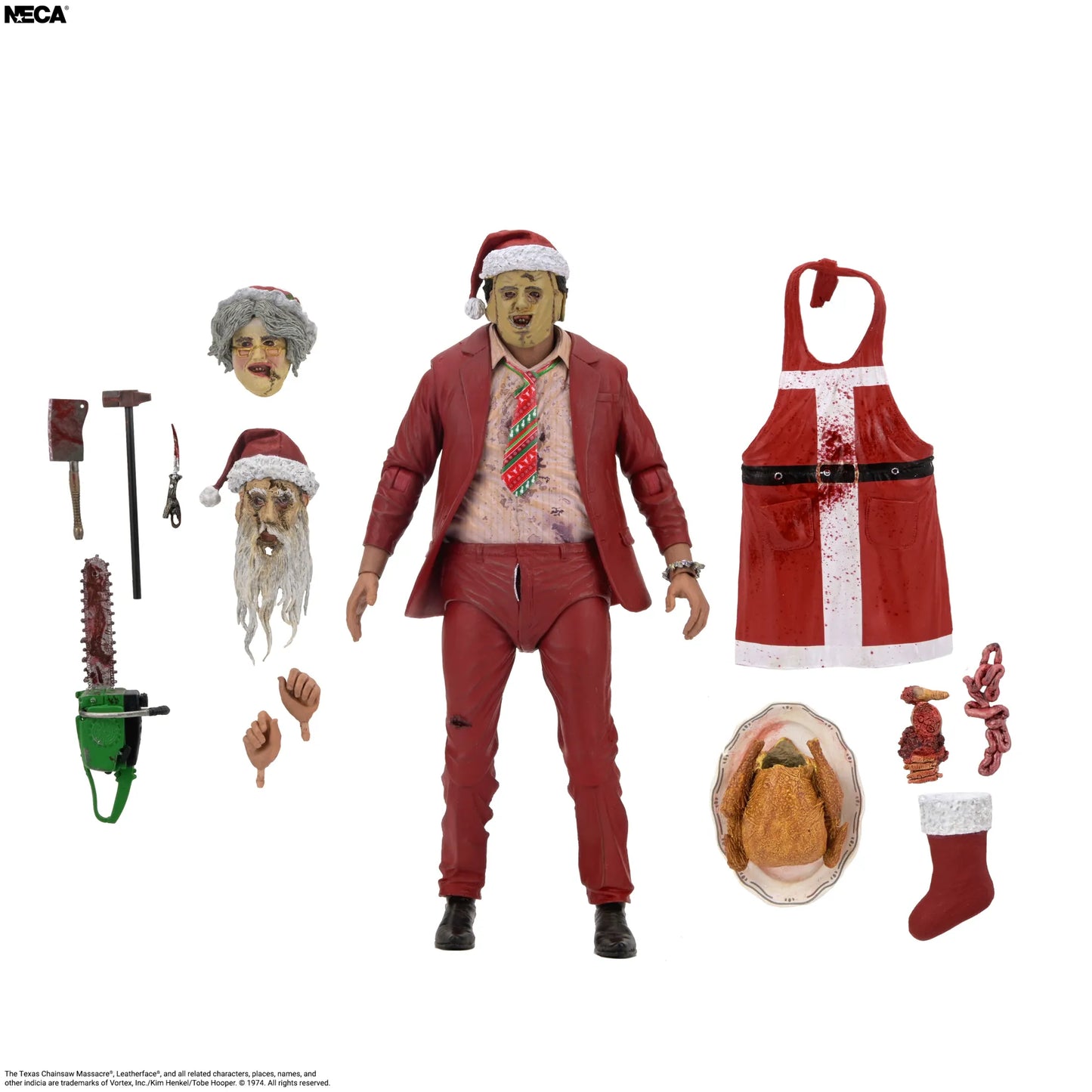 NECA - Texas Chainsaw Massacre Santa Leatherface Ultimate Action Figure