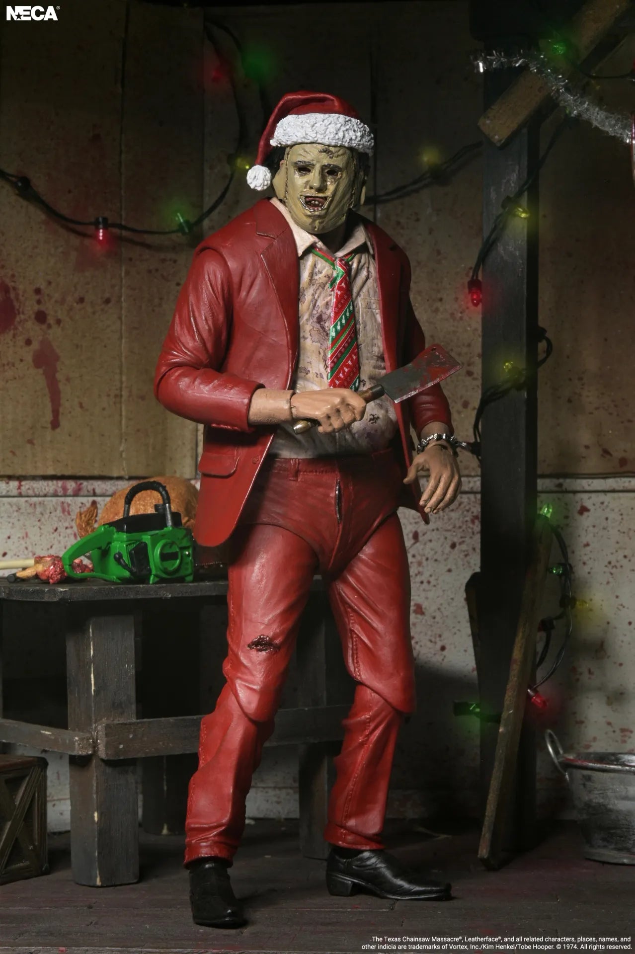 NECA - Texas Chainsaw Massacre Santa Leatherface Ultimate Action Figure