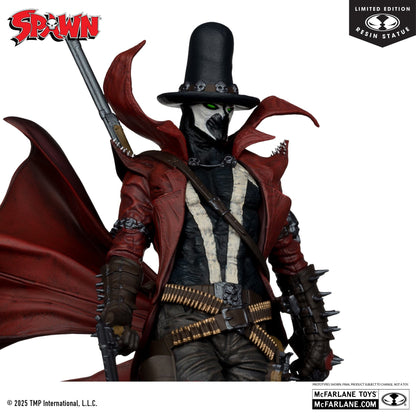 Mc FARLANE TOYS - Spawn Black White & Red All Over Gunslinger Spawn By Todd Mcfarlane Resin Statue