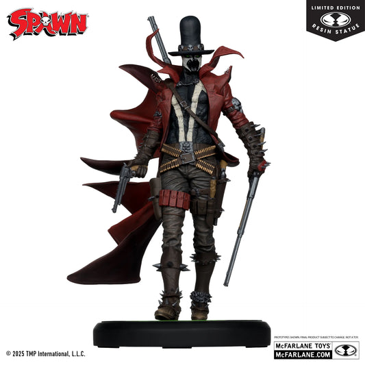 Mc FARLANE TOYS - Spawn Black White & Red All Over Gunslinger Spawn By Todd Mcfarlane Resin Statue