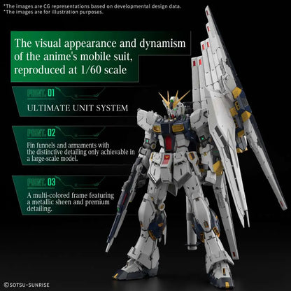 BANDAI - Pg Gundam Nu Unleashed -eu- 1/60