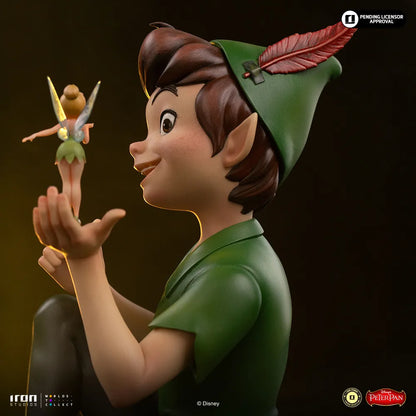 IRON STUDIOS - Disney Vintage Peter Pan & Tinkerbell 1/10 Statue