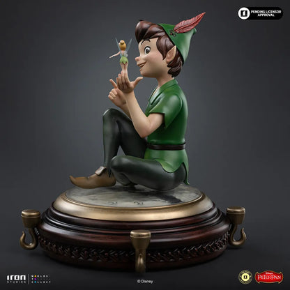 IRON STUDIOS - Disney Vintage Peter Pan & Tinkerbell 1/10 Statue