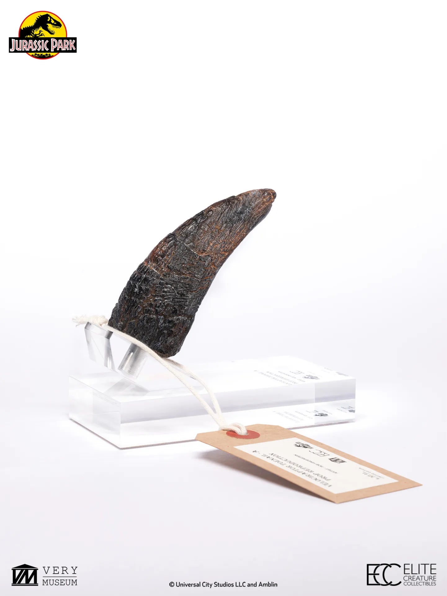 ECC - Jurassic Park Velociraptor Toenail Prop Reproduction Type A