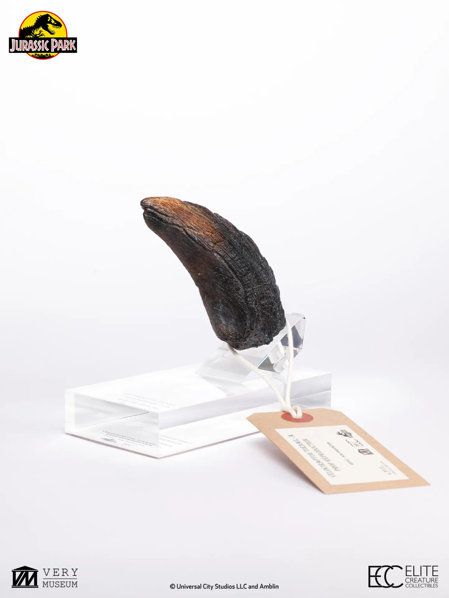 ECC - Jurassic Park Velociraptor Toenail Prop Reproduction Type A