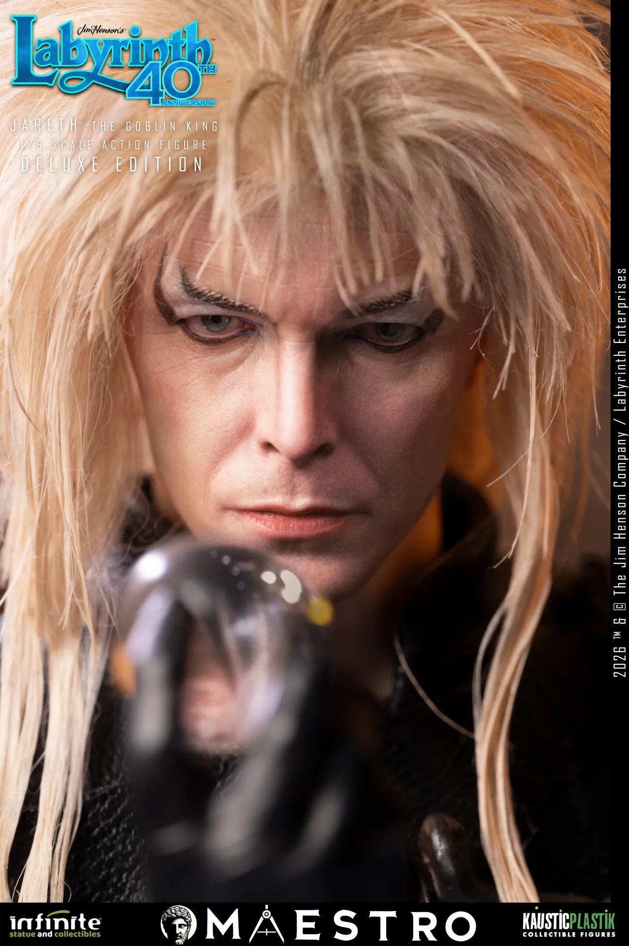 INFINITE STATUE - Labyrinth Jareth The Goblin King 1/6 Action Figure Deluxe Edition
