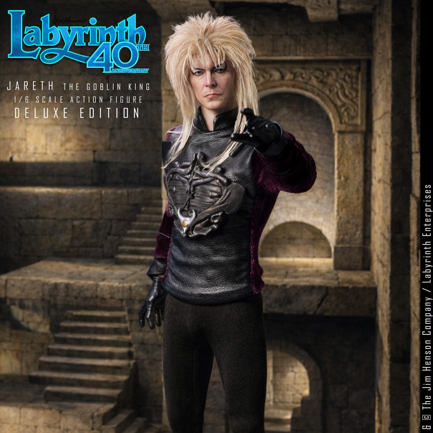 INFINITE STATUE - Labyrinth Jareth The Goblin King 1/6 Action Figure Deluxe Edition