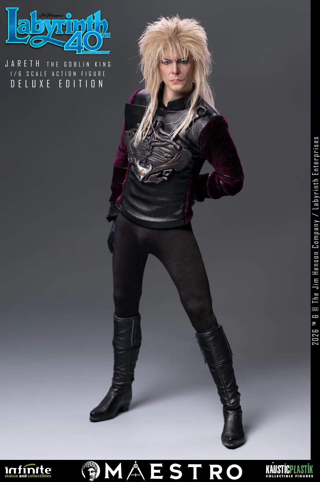 INFINITE STATUE - Labyrinth Jareth The Goblin King 1/6 Action Figure Deluxe Edition