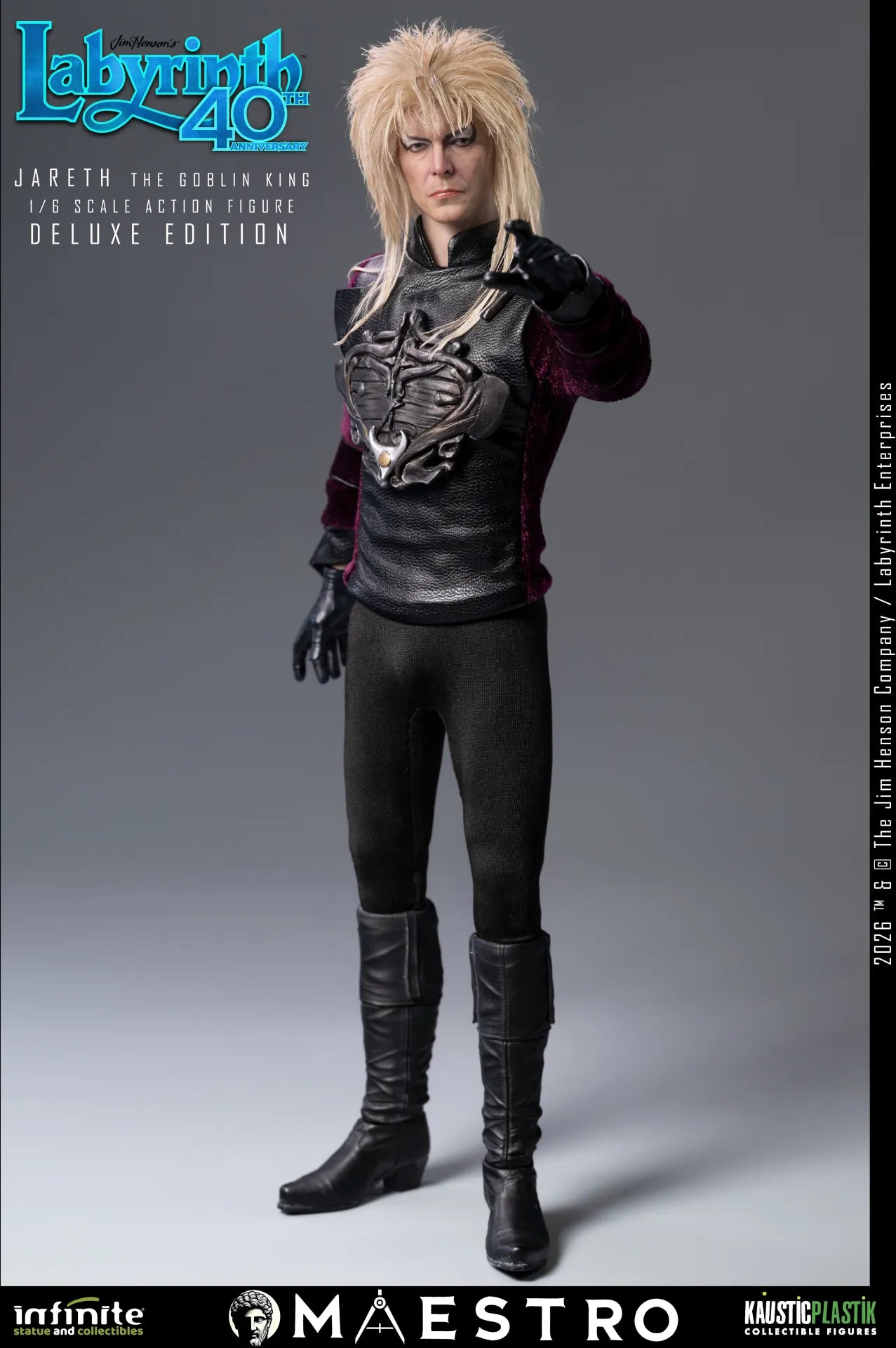 INFINITE STATUE - Labyrinth Jareth The Goblin King 1/6 Action Figure Deluxe Edition