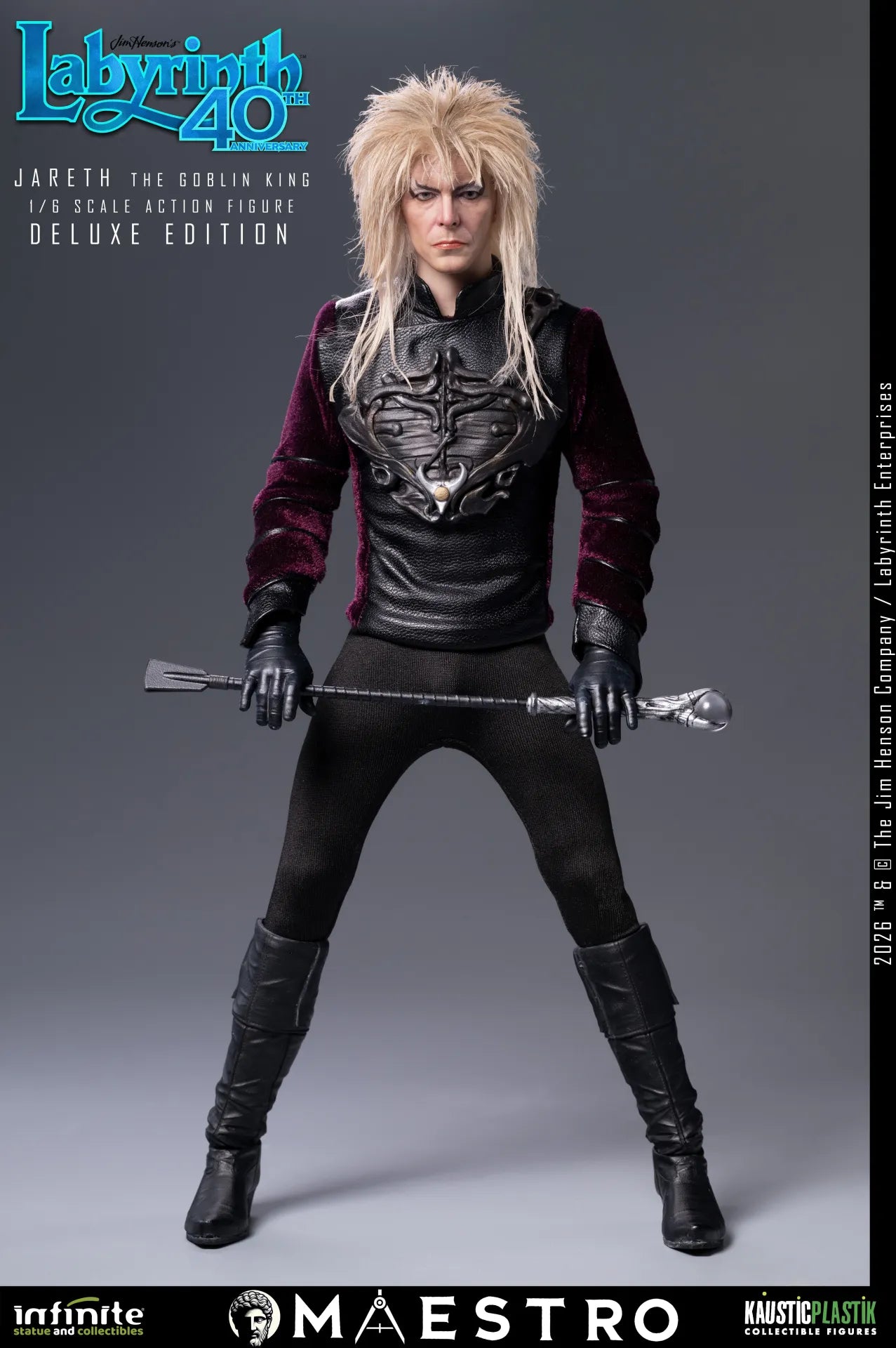 INFINITE STATUE - Labyrinth Jareth The Goblin King 1/6 Action Figure Deluxe Edition