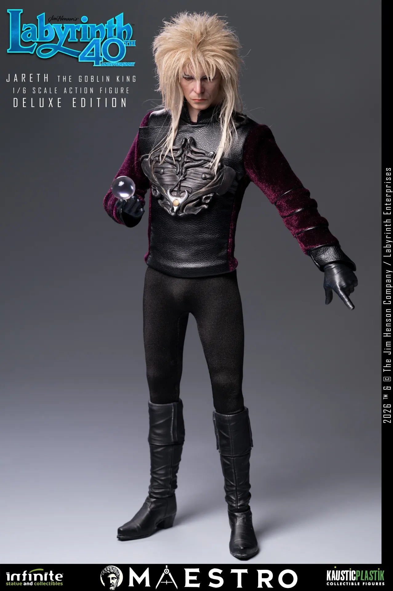 INFINITE STATUE - Labyrinth Jareth The Goblin King 1/6 Action Figure Deluxe Edition