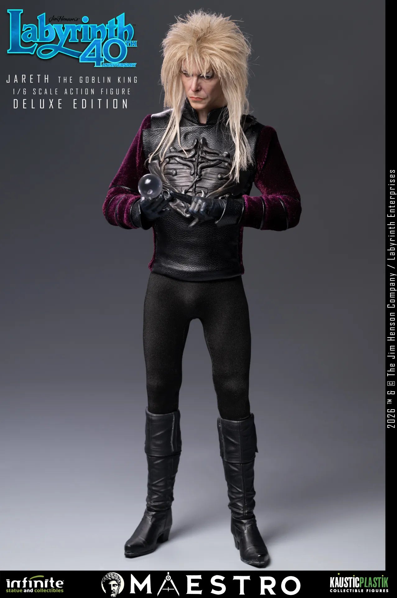 INFINITE STATUE - Labyrinth Jareth The Goblin King 1/6 Action Figure Deluxe Edition