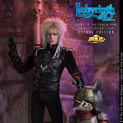 INFINITE STATUE - Labyrinth Jareth The Goblin King 1/6 Action Figure Deluxe Edition Gold