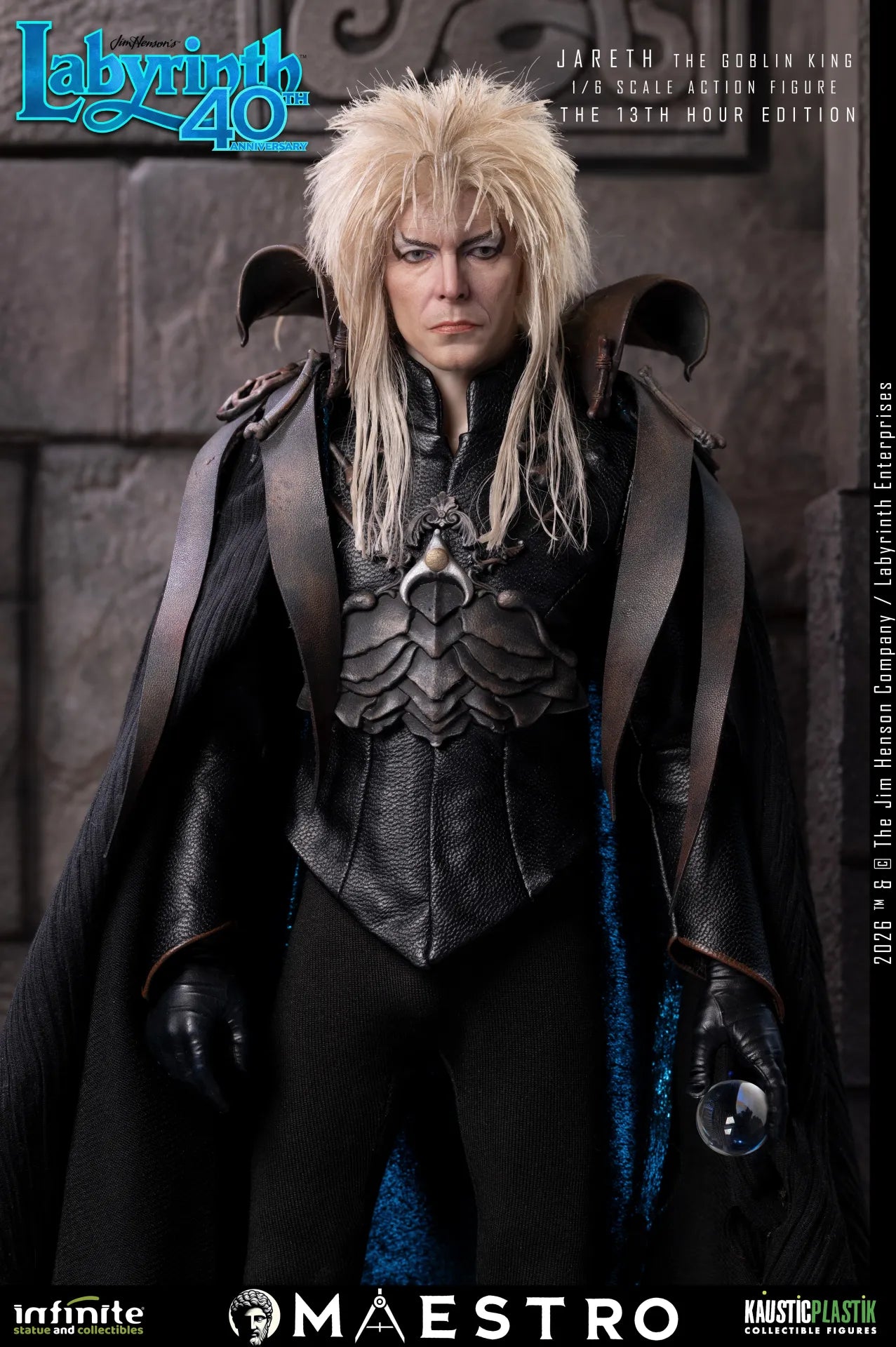INFINITE STATUE - Labyrinth Jareth The Goblin King 1/6 Action Figure The 13th Hour Edition