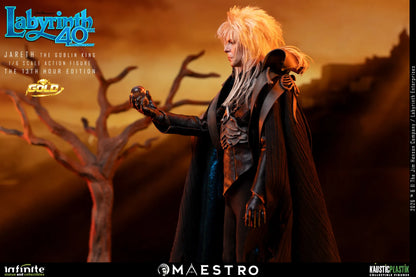 INFINITE STATUE - Labyrinth Jareth The Goblin King 1/6 Action Figure The 13th Hour Edition Gold