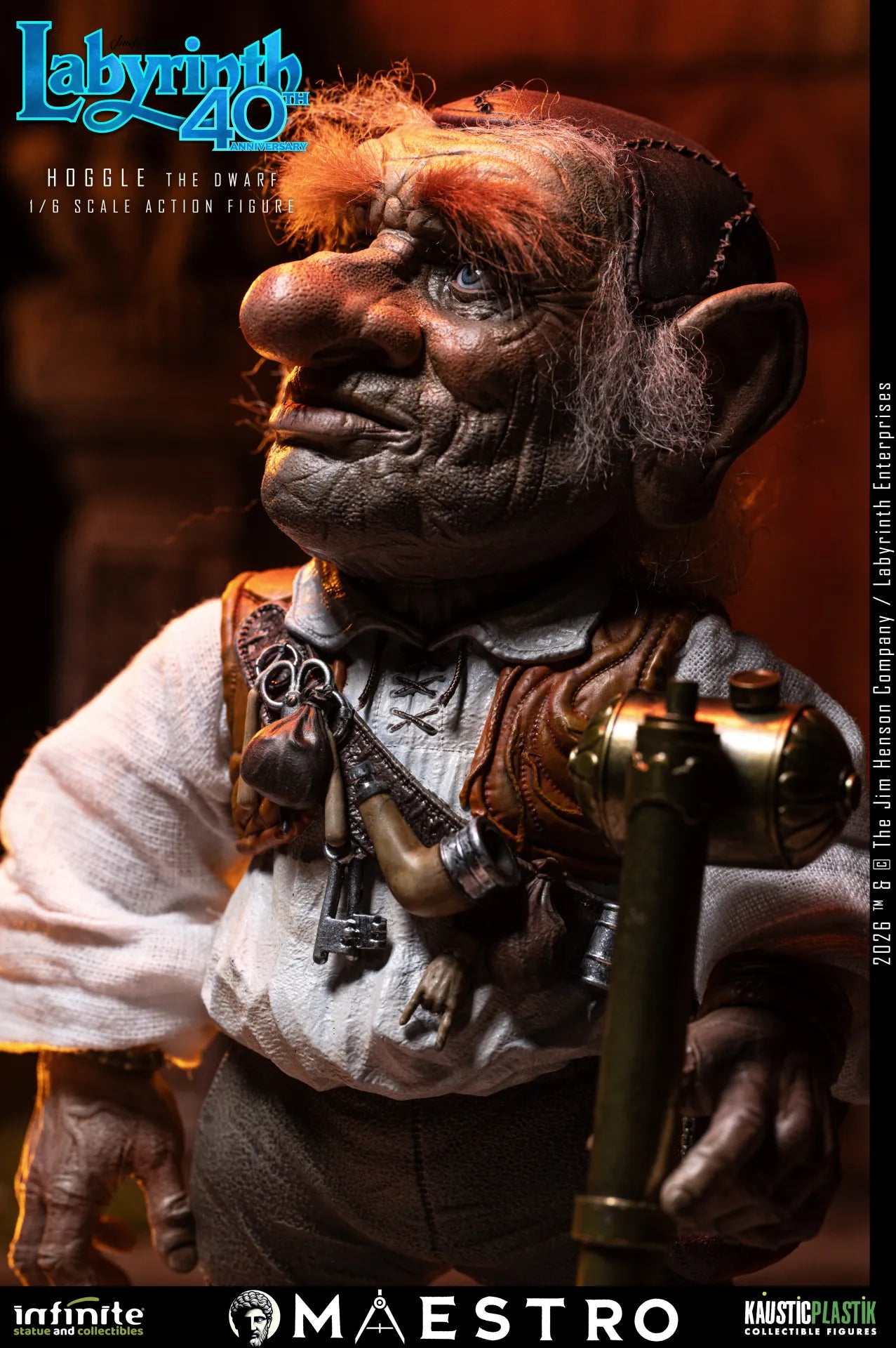 INFINITE STATUE - Labyrinth Hoggle The Dwarf 1/6 Action Figure