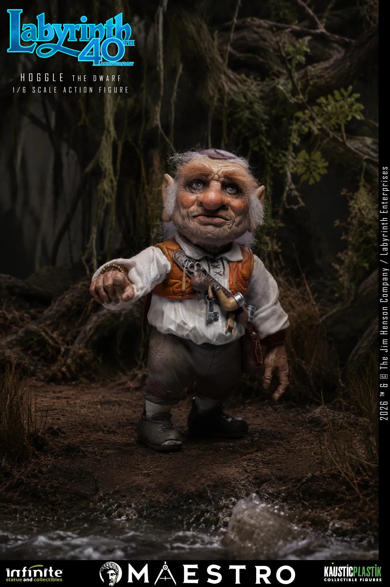 INFINITE STATUE - Labyrinth Hoggle The Dwarf 1/6 Action Figure