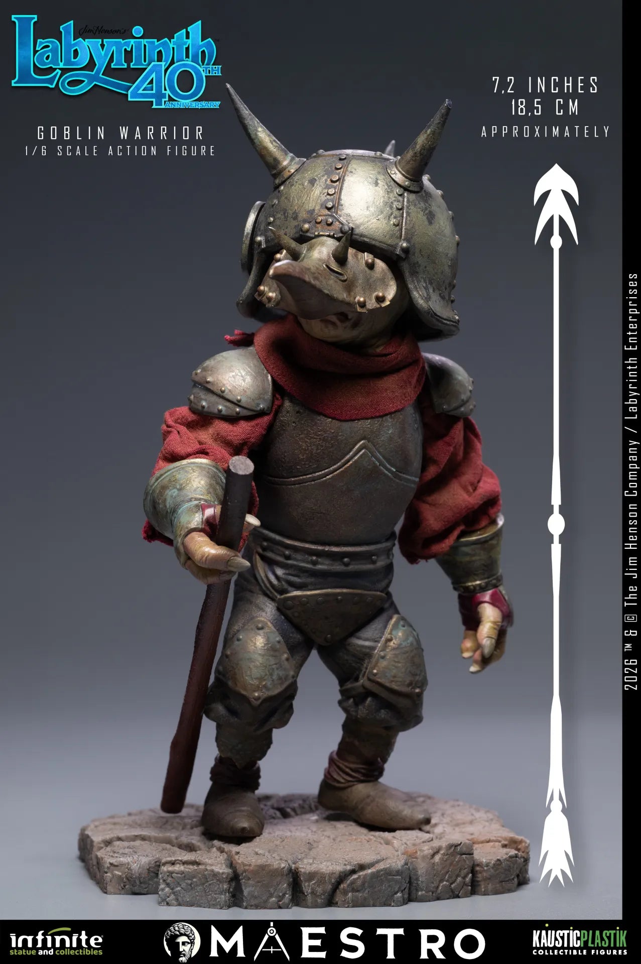 INFINITE STATUE - Labyrinth Goblin Warrior 1/6 Action Figure