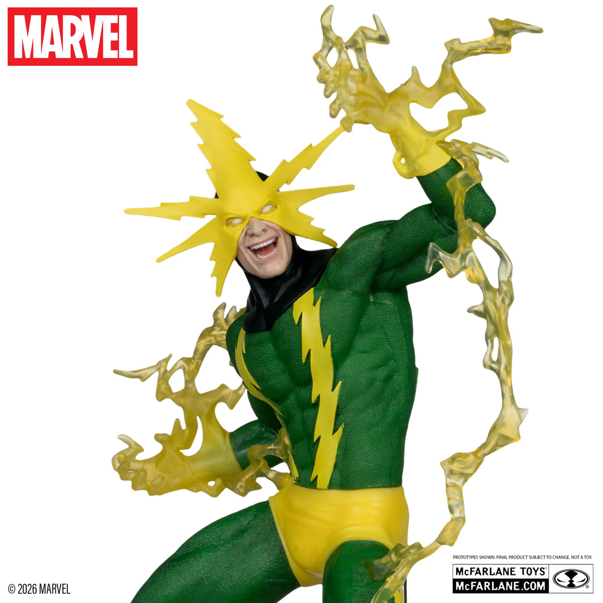 Mc FARLANE TOYS - Marvel Collection 1:10th Wv8 Electro (joe Fixit #5) Figure