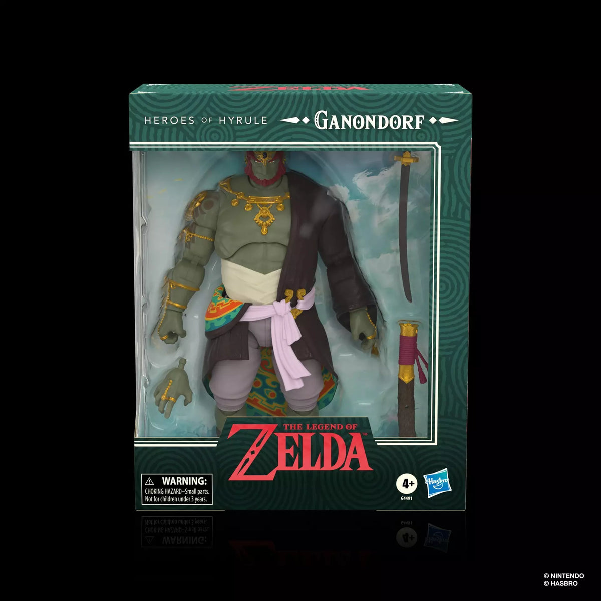 HASBRO - Legend Of Zelda Heroes Of Hyrule Ganondorf Action Figure