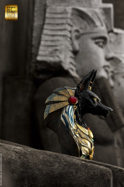 ELITE CREATURE - Anubis Life-Size Bust by Miyo Nakamura