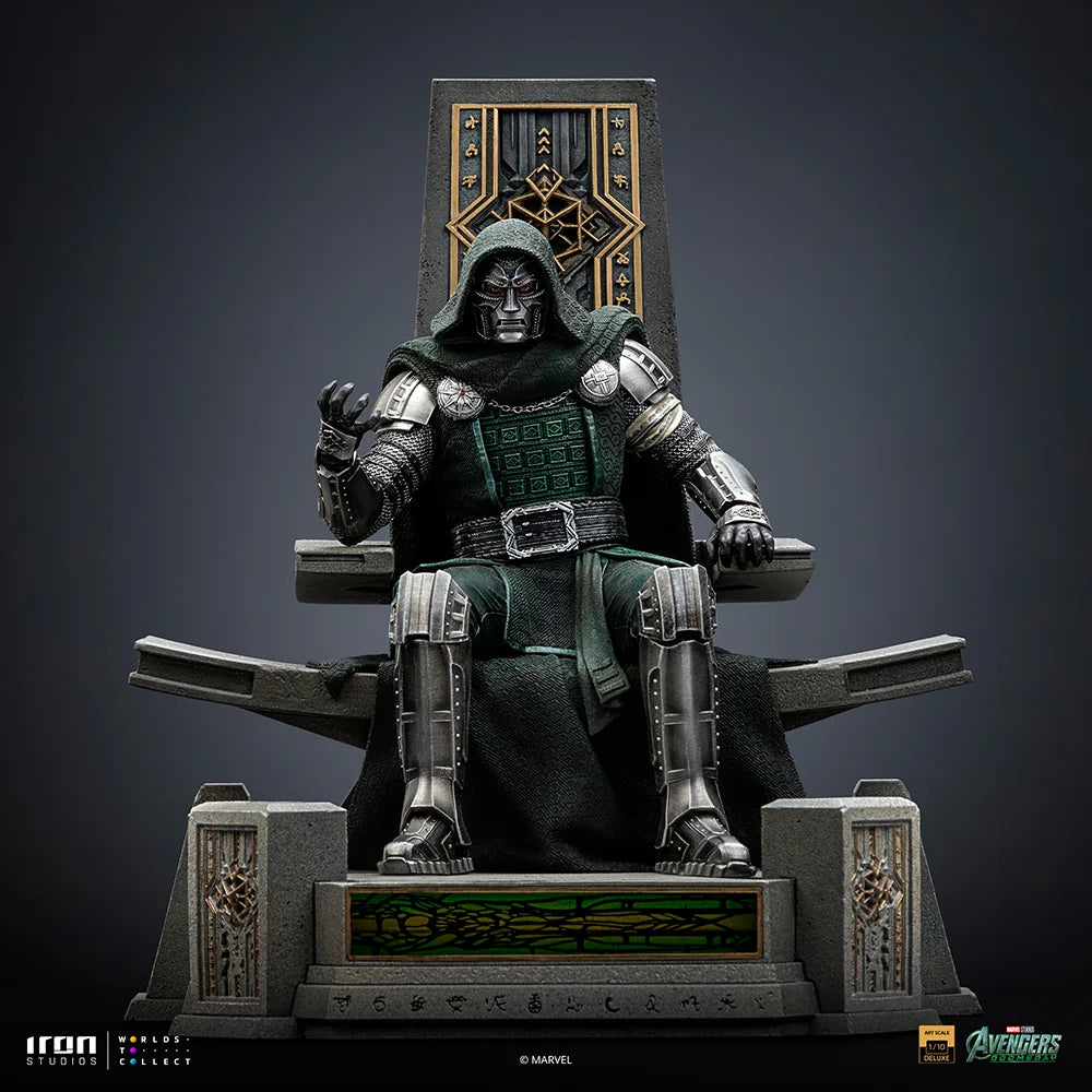 IRON STUDIOS - Avengers:doomsday Doctor Doom On Throne 1/10 Statue