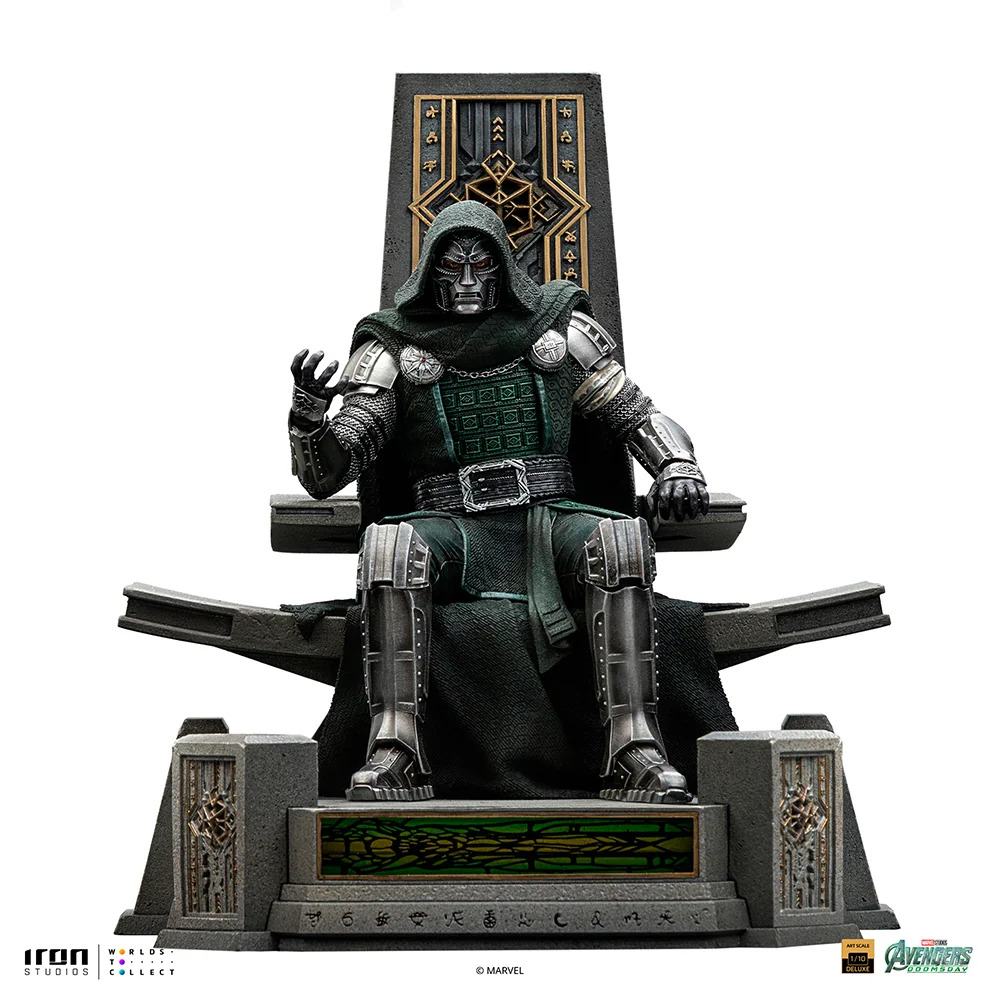 IRON STUDIOS - Avengers:doomsday Doctor Doom On Throne 1/10 Statue