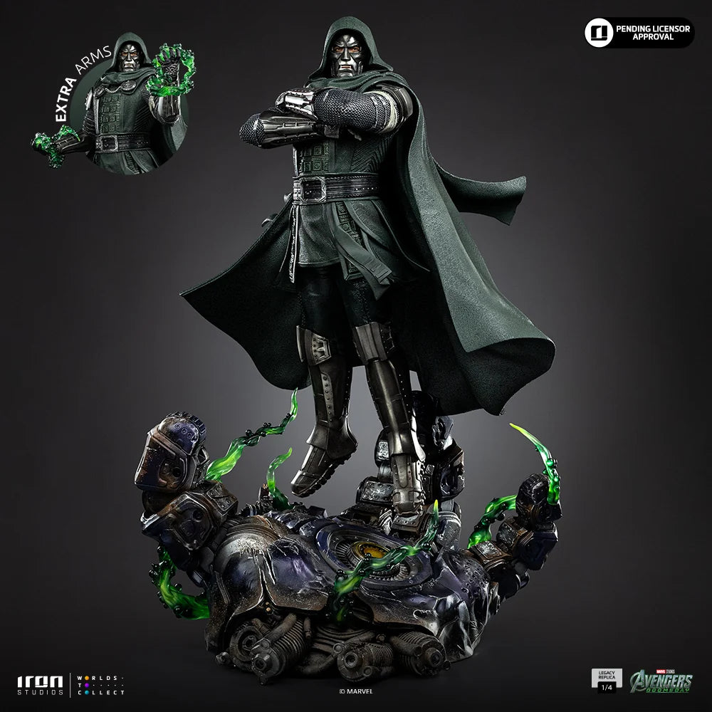 IRON STUDIOS - Avengers:doomsday Doctor Doom 1/4 Legacy Replica