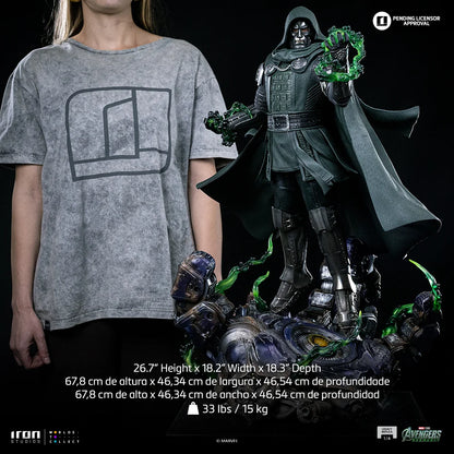 IRON STUDIOS - Avengers:doomsday Doctor Doom 1/4 Legacy Replica