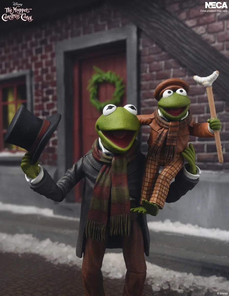NECA - The Muppet Christmas Carol Kermit As Bob Cratchit Ultimate Action Figure
