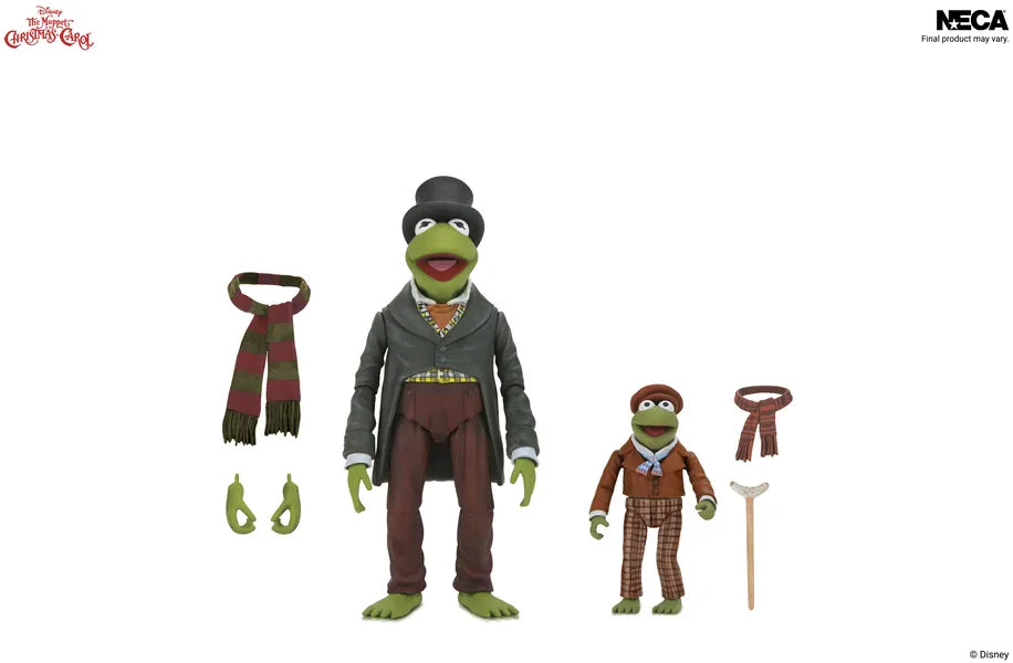 NECA - The Muppet Christmas Carol Kermit As Bob Cratchit Ultimate Action Figure