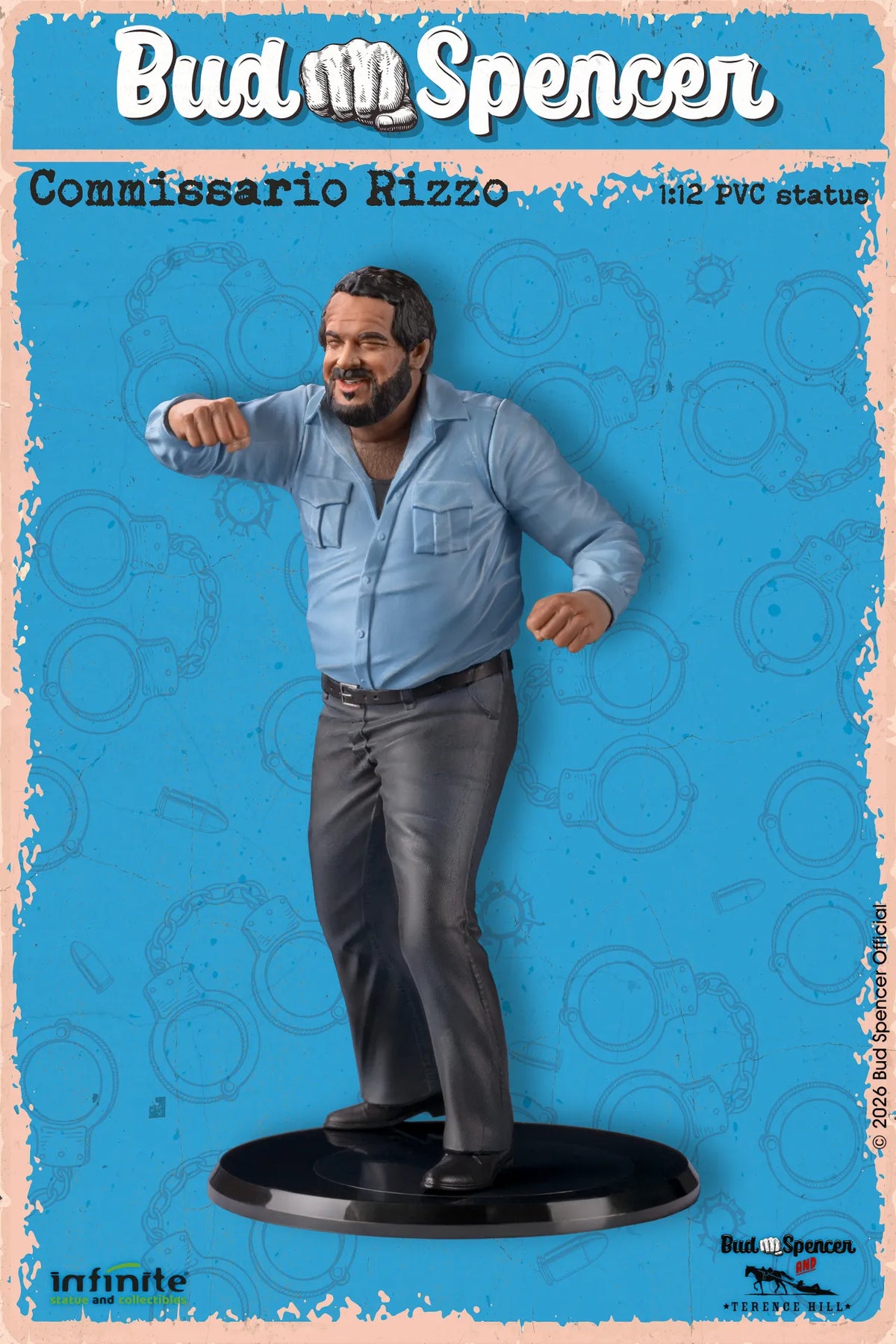 INFINITE STATUE - Bud Spencer Commissario Rizzo 1/12 Pvc Fig