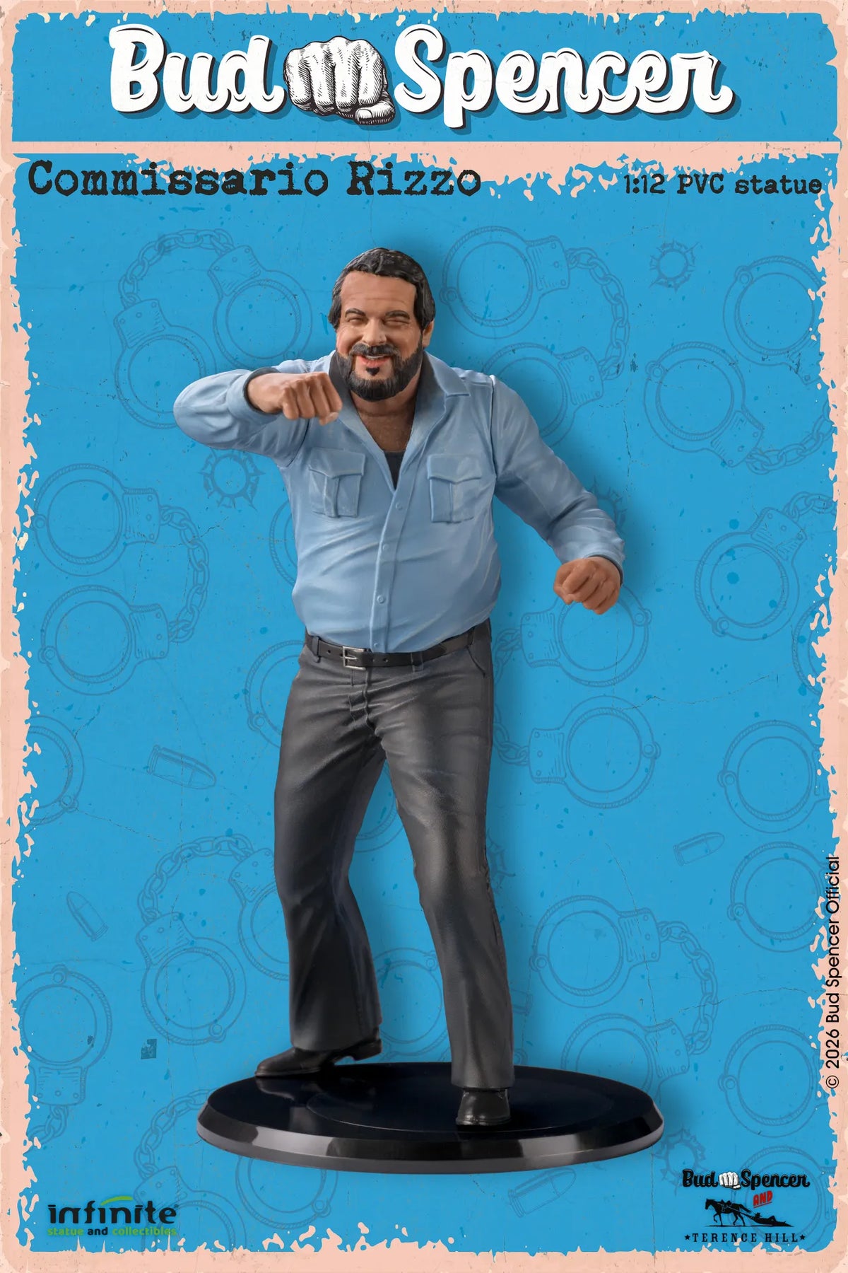 INFINITE STATUE - Bud Spencer Commissario Rizzo 1/12 Pvc Fig