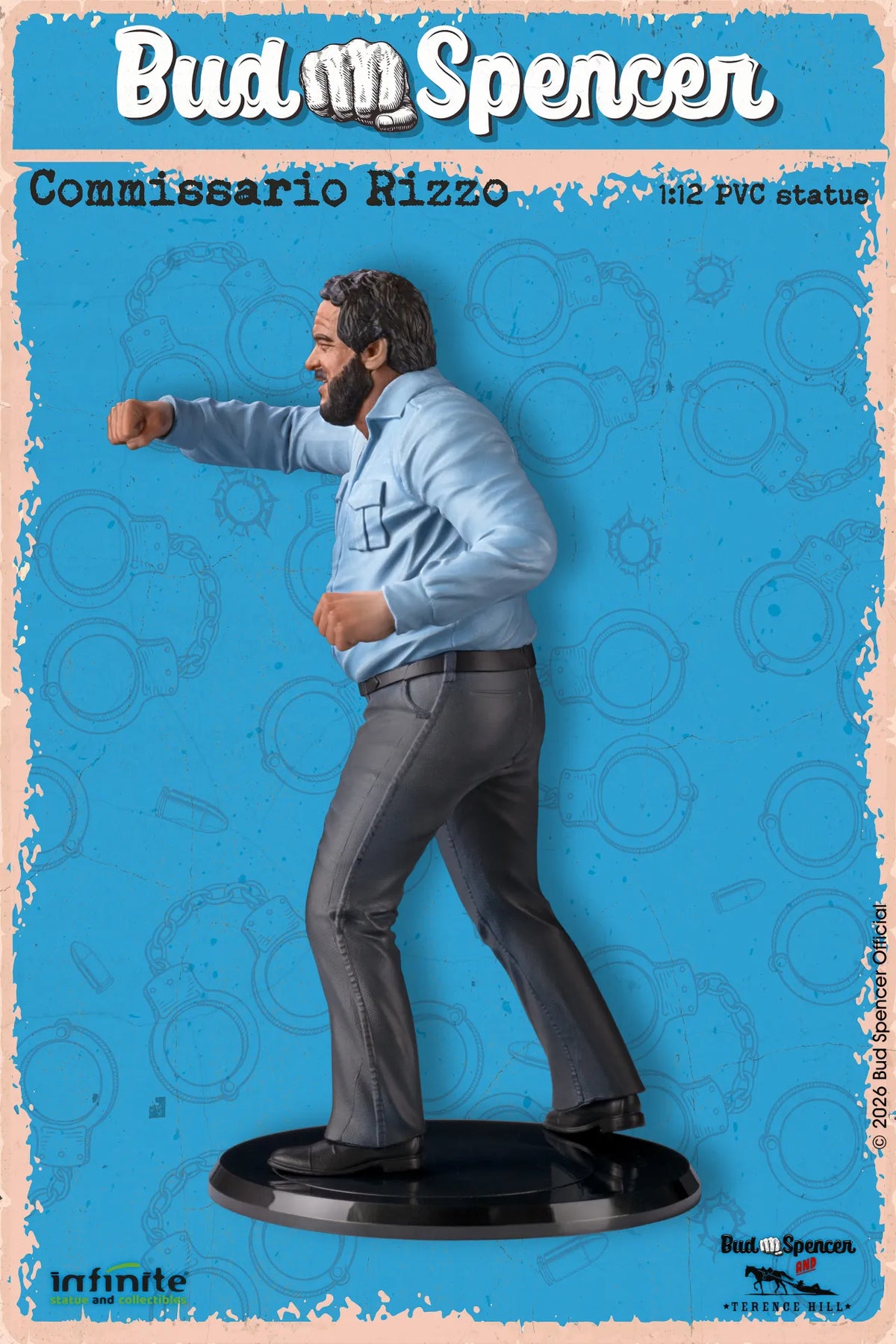INFINITE STATUE - Bud Spencer Commissario Rizzo 1/12 Pvc Fig
