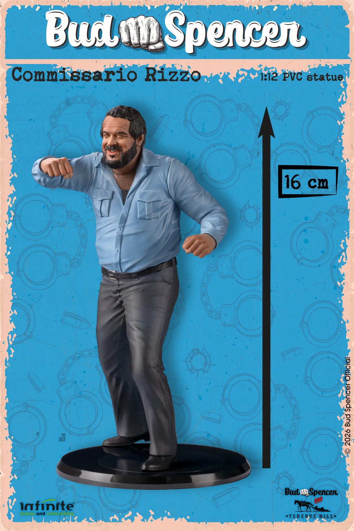 INFINITE STATUE - Bud Spencer Commissario Rizzo 1/12 Pvc Fig