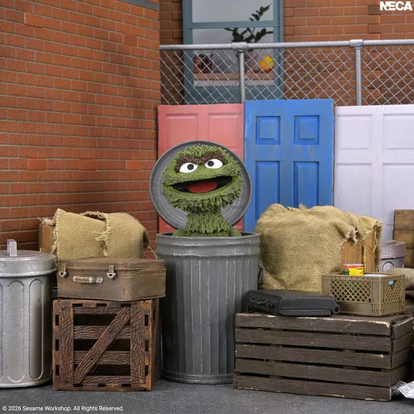 NECA - Sesame Street Oscar The Grouch Ultimate Action Figure