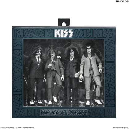 NECA - Kiss Dressed To Kill Album Cover 4pack Action Figure